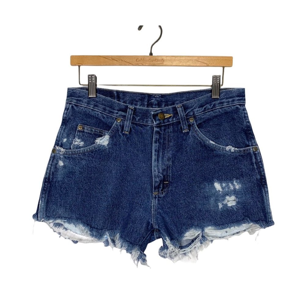 Wrangler Recrafted Cut Off Jean Shorts 4